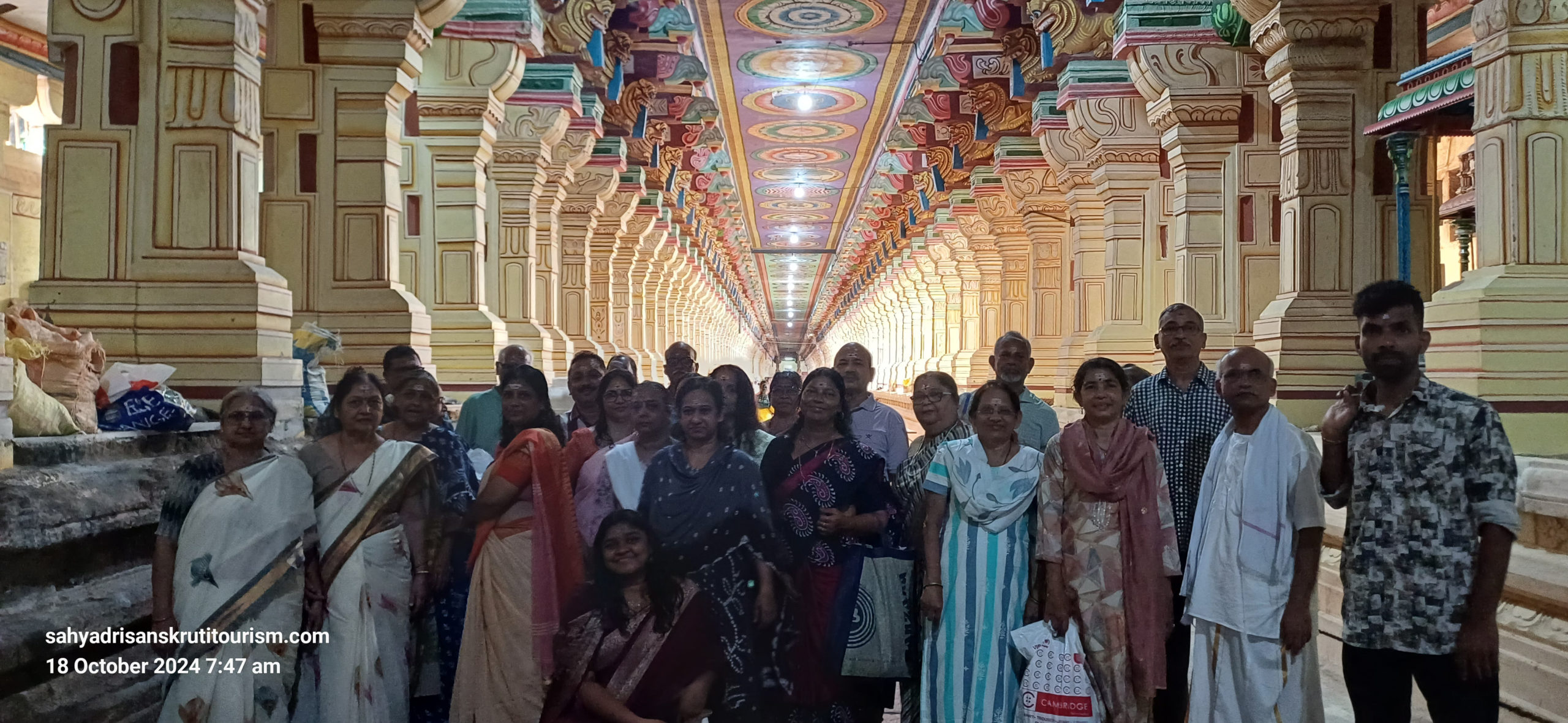 🙏दक्षिण भारत यात्रा🙏 🚩 त्रिवेंद्रम- कन्याकुमारी- रामेश्र्वरम- मदुराई - त्रिची - तांजवुर - कुंभकोणम - चिदंबरम - कांचीपुरम - महाबलीपुरम - गंगाईकोंडा - वेलोर - तिरुपती 🚩 विशेष आकर्षण: पाच महाभूतांची मंदिरे आणि विष्णूचे सर्वात मोठे मंदिर